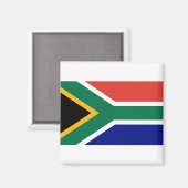Zuid-Afrikaanse vlag Magneet (Voorkant / Achterkant)
