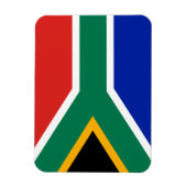 Zuid-Afrikaanse vlag Magneet (Verticaal)