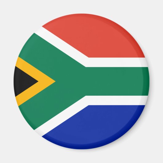 zuid - afrikaanse vlag magneet (Voorkant)
