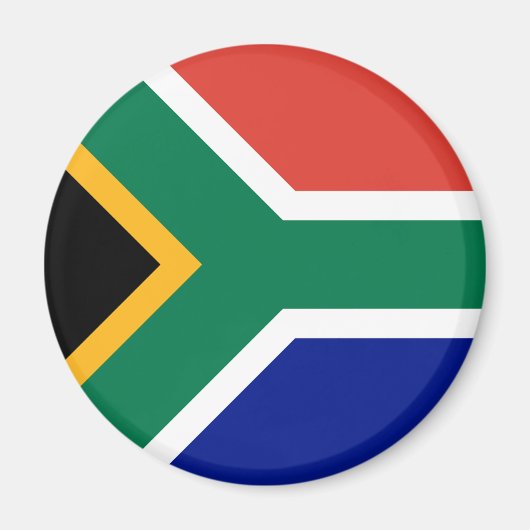 Zuid-Afrikaanse vlag Magneet (Voorkant)