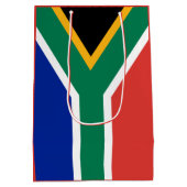 Zuid-Afrikaanse vlag Medium Cadeauzakje (Achterkant)