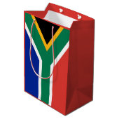 Zuid-Afrikaanse vlag Medium Cadeauzakje (Achterkant Gekanteld)