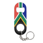 Zuid-Afrikaanse vlag Mini Flessenopener (Achterkant)