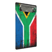 Zuid-Afrikaanse vlag Mini Klembord (Schuin)