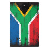 Zuid-Afrikaanse vlag Mini Klembord (Achterkant)