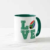 Zuid-Afrikaanse vlag Mok (Voorkant rechts)