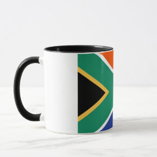 Zuid-Afrikaanse vlag Mok
