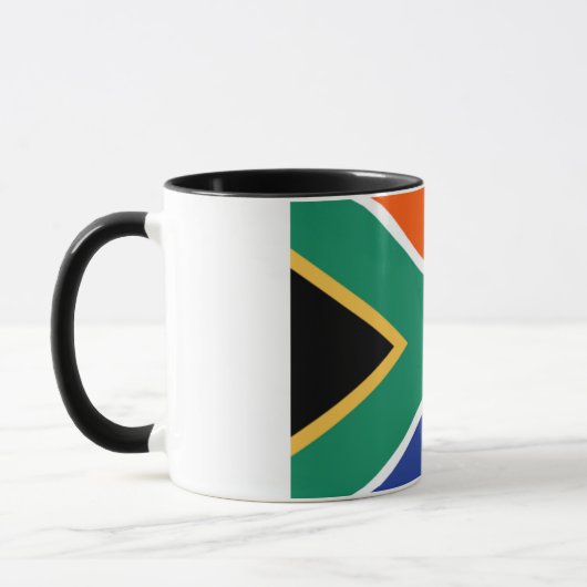 Zuid-Afrikaanse vlag Mok (Links)