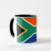 Zuid-Afrikaanse vlag Mok (Voorkant links)