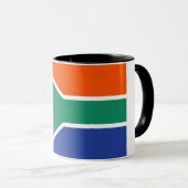 Zuid-Afrikaanse vlag Mok (Voorkant rechts)