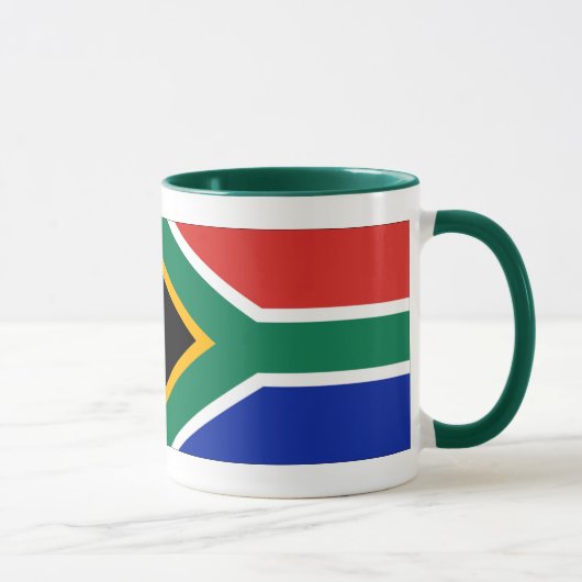 Zuid-Afrikaanse vlag Mok (Rechts)