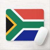 Zuid-Afrikaanse vlag Muismat (Met muis)