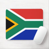 Zuid-Afrikaanse vlag Muismat (Met muis)