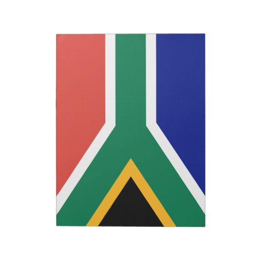 Zuid-Afrikaanse vlag Notitieblok (Linkerzijde)