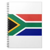 Zuid-Afrikaanse vlag Notitieboek (Voorkant)