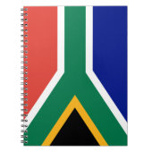 Zuid-Afrikaanse vlag Notitieboek (Voorkant)