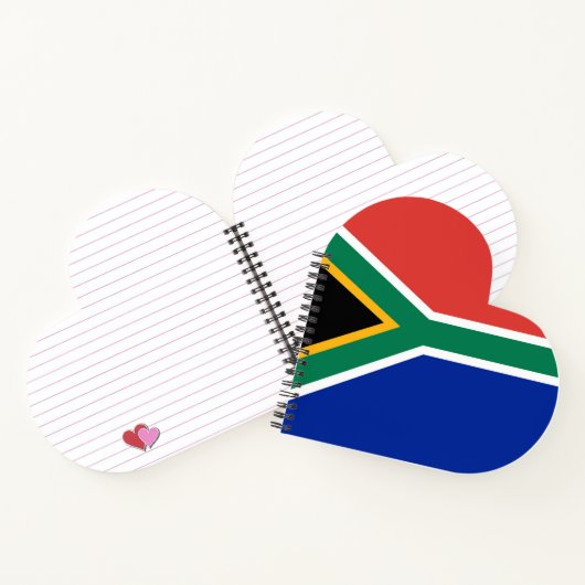 Zuid-Afrikaanse vlag Notitieboek (Binnen)