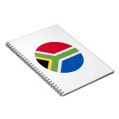 Zuid-Afrikaanse vlag Notitieboek (Rechterzijde)