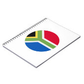 Zuid-Afrikaanse vlag Notitieboek (Linkerzijde)