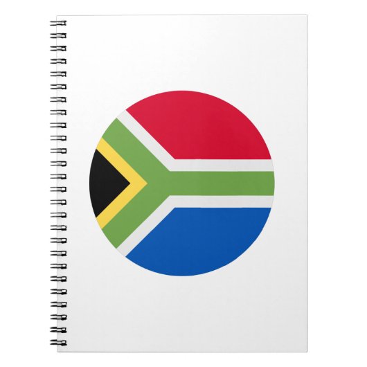 Zuid-Afrikaanse vlag Notitieboek (Voorkant)