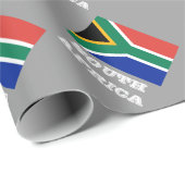 Zuid-Afrikaanse vlag — ontwerp van verpakkingspapi Cadeaupapier (Rol Hoek)
