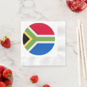 Zuid-Afrikaanse vlag papieren servet (Insitu)