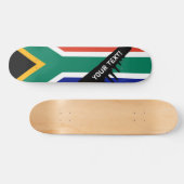 Zuid-Afrikaanse vlag Persoonlijk Skateboard (Horizontaal)