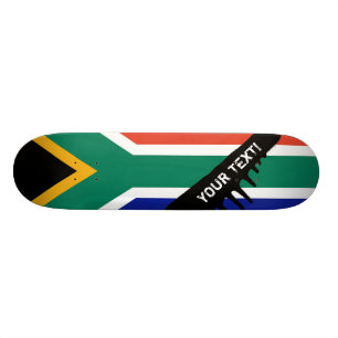 Zuid-Afrikaanse vlag Persoonlijk Skateboard