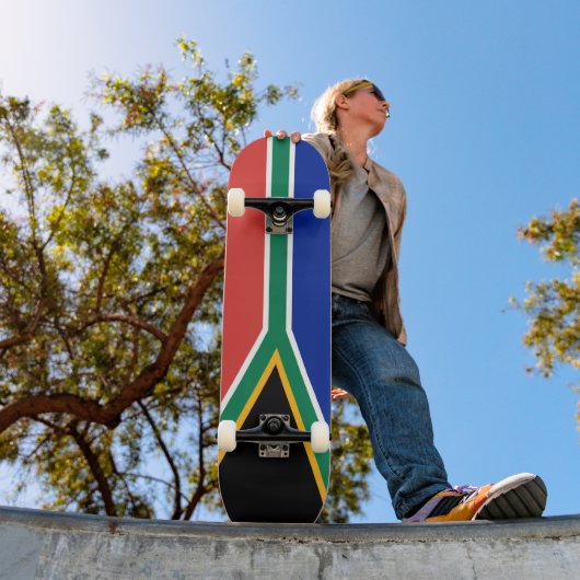 Zuid-Afrikaanse vlag Persoonlijk Skateboard (Buiten 1)