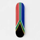Zuid-Afrikaanse vlag Persoonlijk Skateboard (Voorkant)