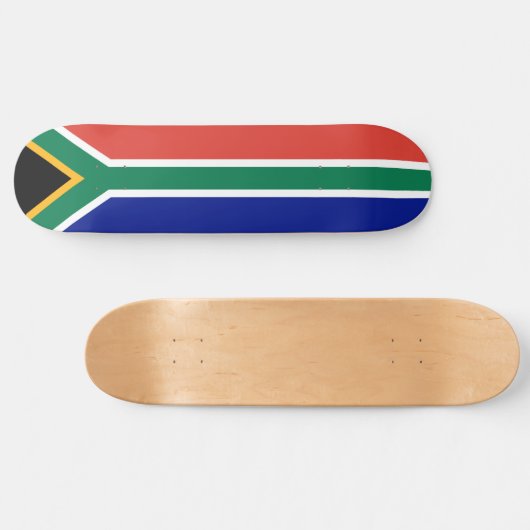 Zuid-Afrikaanse vlag Persoonlijk Skateboard (Horizontaal)