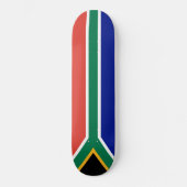Zuid-Afrikaanse vlag Persoonlijk Skateboard (Voorkant)