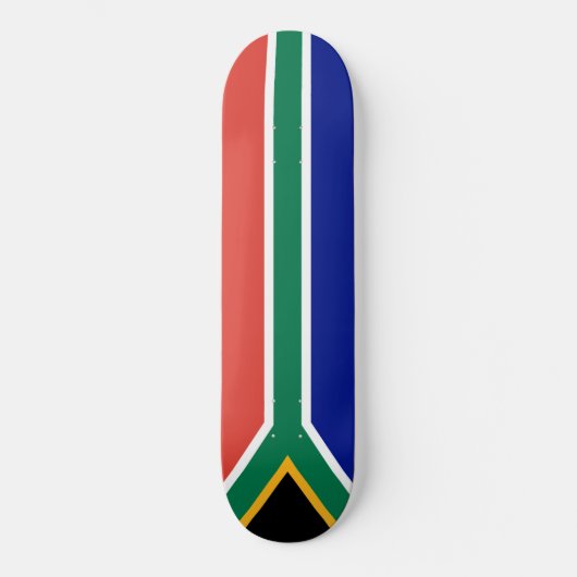 Zuid-Afrikaanse vlag Persoonlijk Skateboard (Voorkant)