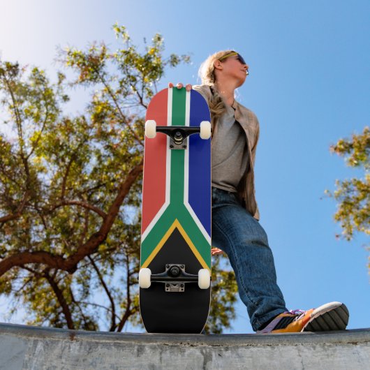 Zuid-Afrikaanse vlag Persoonlijk Skateboard (Buiten 1)