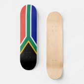 Zuid-Afrikaanse vlag Persoonlijk Skateboard (Voorkant)
