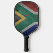 Zuid-Afrikaanse vlag Pickleball Paddle (Achterkant)
