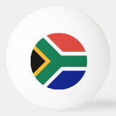 Zuid-Afrikaanse vlag Pingpongbal (Achterkant)