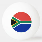 Zuid-Afrikaanse vlag Pingpongbal (Achterkant)