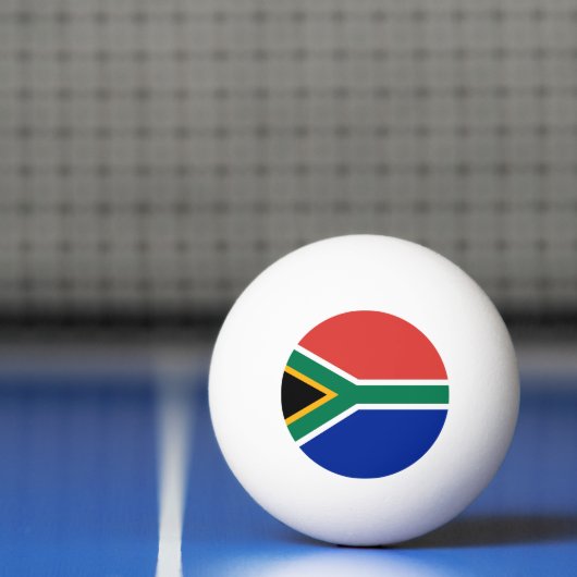 Zuid-Afrikaanse vlag Pingpongbal (Net)
