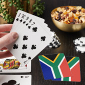 Zuid-Afrikaanse vlag Pokerkaarten (Insitu)