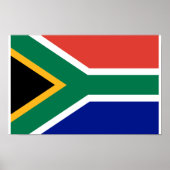 Zuid-Afrikaanse vlag Poster (Voorkant)