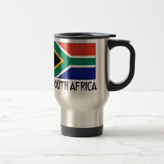 Zuid-Afrikaanse vlag Reisbeker (Rechts)