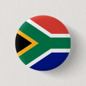 Zuid-Afrikaanse vlag Ronde Button 3,2 Cm (Voorkant)