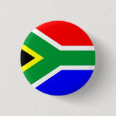 Zuid-Afrikaanse vlag Ronde Button 3,2 Cm (Voorkant)