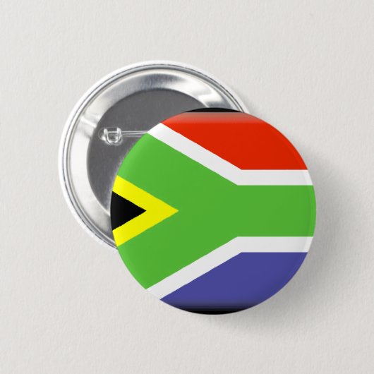 Zuid-Afrikaanse vlag Ronde Button 5,7 Cm (Voorkant /achterkant)