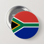 Zuid-Afrikaanse vlag Ronde Button 7,6 Cm (Voorkant /achterkant)
