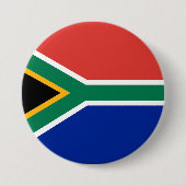 Zuid-Afrikaanse vlag Ronde Button 7,6 Cm (Voorkant)