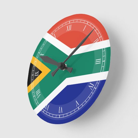 Zuid-Afrikaanse vlag Ronde Klok (Hoek)