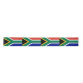 Zuid-Afrikaanse vlag Satijnen Lint (Voorkant)