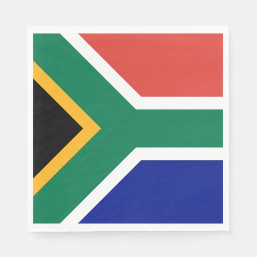 Zuid-Afrikaanse vlag Servet (Voorkant)